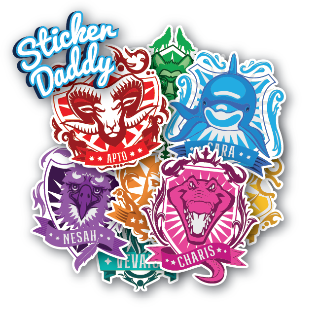 Faith House Stickers